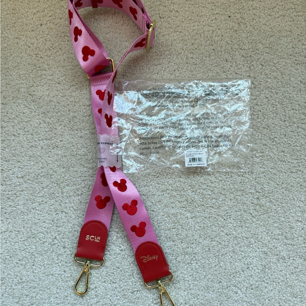 Stoney clover Disney valentines bag strap
